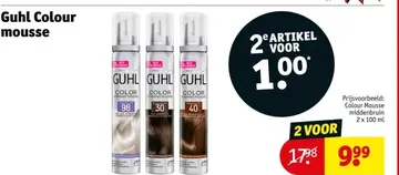 Aanbieding: Guhl Colour mousse
