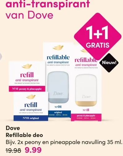 Aanbieding: Refillable deo