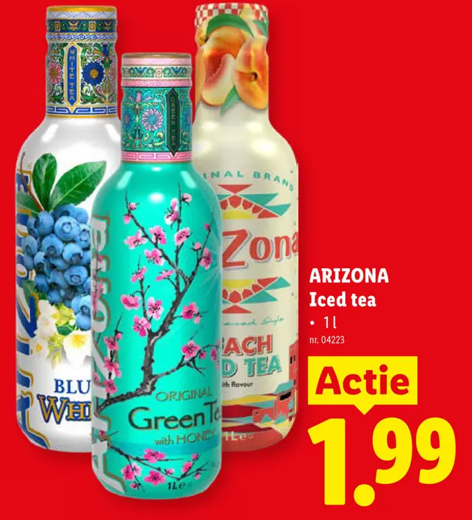 Promotie: Iced tea