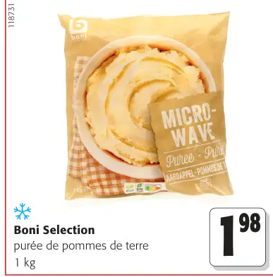 Offre: Purée de pommes de terre
