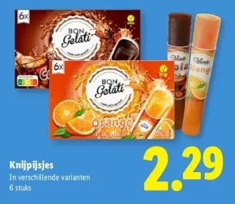 Aanbieding: Knijpijsjes