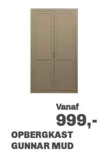 Aanbieding: Opbergkast gunnar mud