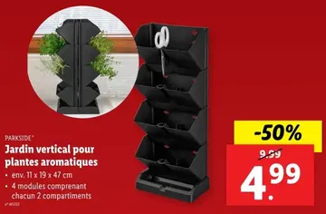 Offre: Jardin vertical pour plantes aromatiques