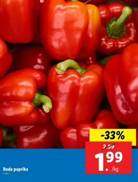 Aanbieding: Rode paprika