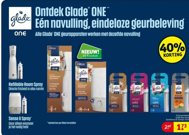 Aanbieding: Glade ONE