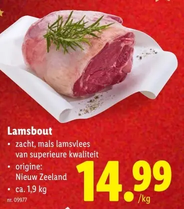 Promotie: Lamsbout