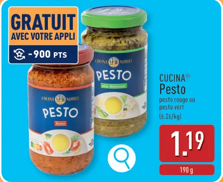 Offre: CUCINA® Pesto