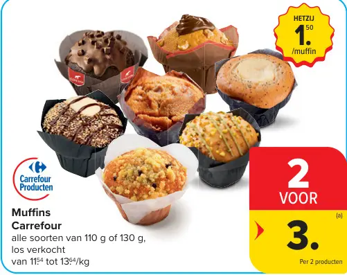 Promotie: Muffins