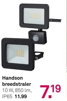 Aanbieding: breedstraler