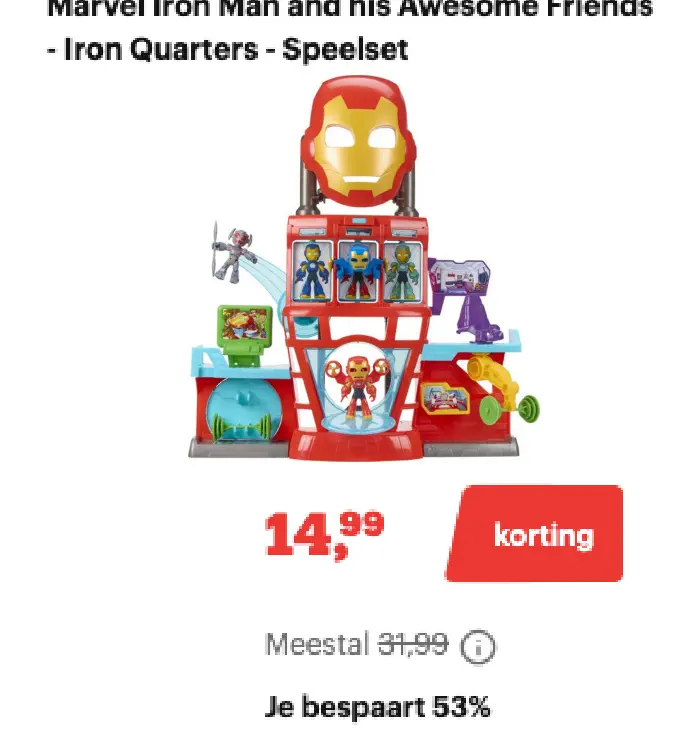 Promotie: Marvel Iron Man and his Awesome Friends - Iro