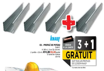 Aanbieding: Profilé de poteau