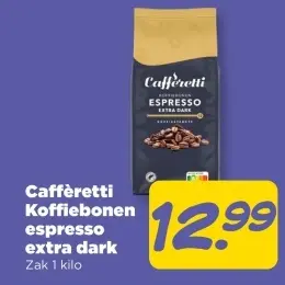 Aanbieding: Koffiebonen espresso extra dark