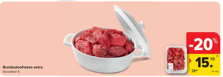 Promotie: Rundsstoofvlees extra