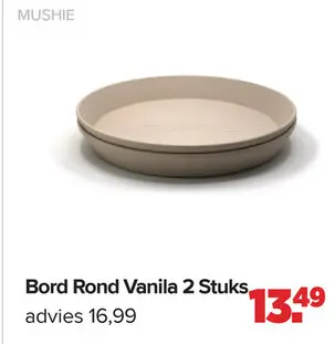 Aanbieding: Bord Rond Vanila
