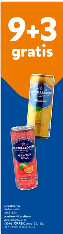 Promotie: Sanpellegrino Limonata