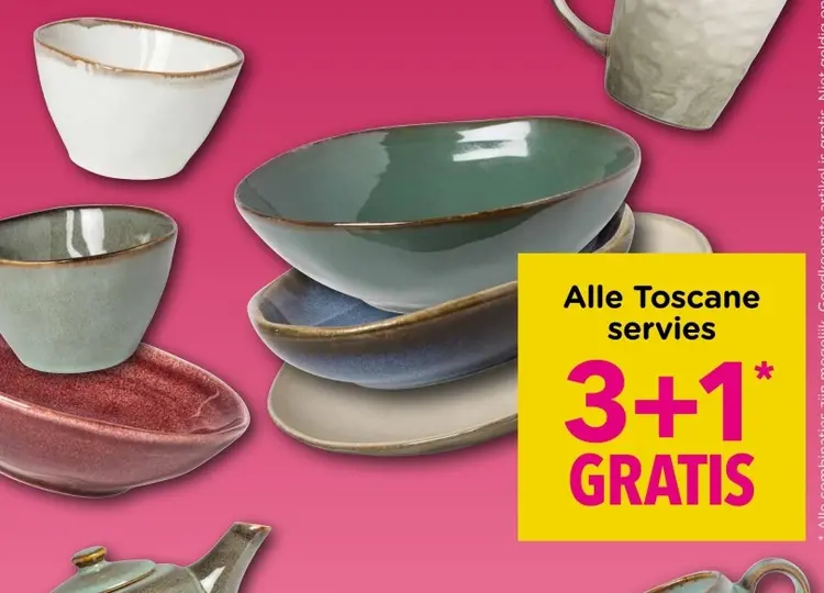 Aanbieding: Toscane servies