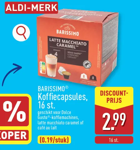 Promotie: Koffiecapsules