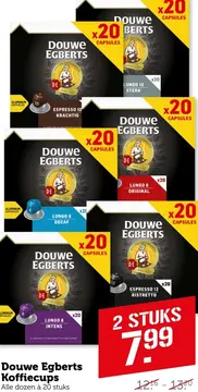 Aanbieding: Douwe Egberts Koffiecups