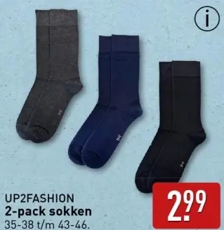 Aanbieding: 2-pack sokken