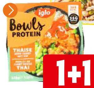 Offre: Bowls Protein Poulet au curry thaï