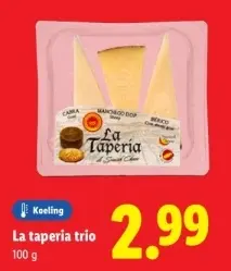 Aanbieding: La taperia trio