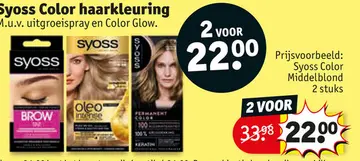 Aanbieding: Syoss Color haarkleuring