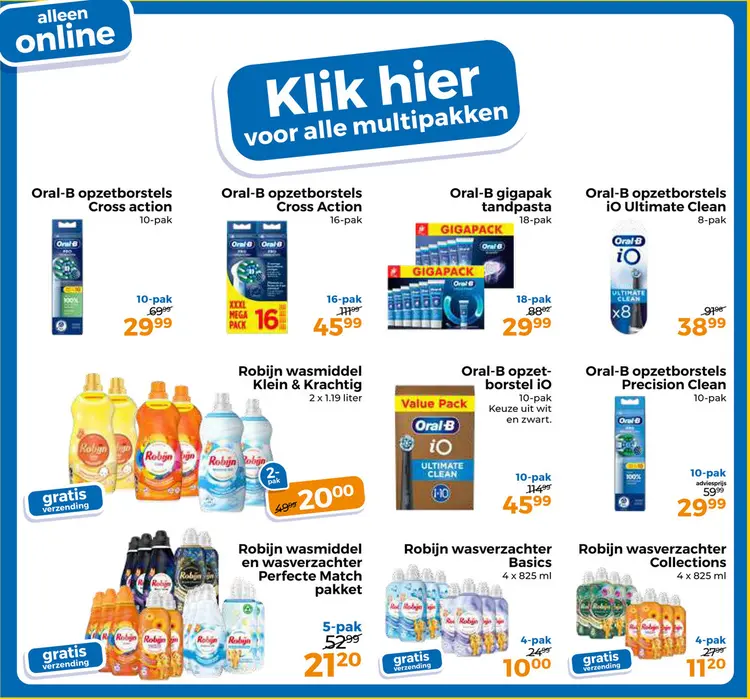 Aanbieding: Alle multipakken
