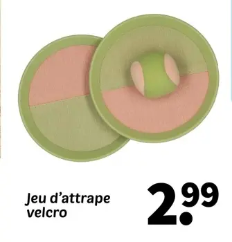 Offre: Jeu d'attrape velcro