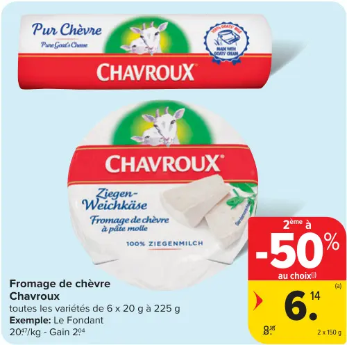 Offre: Fromage de chèvre
