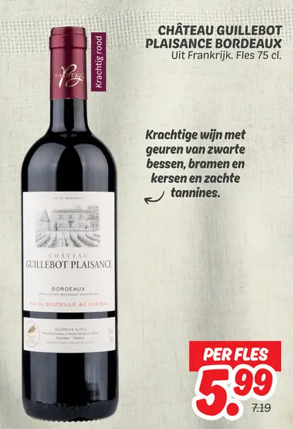 Aanbieding: Château guillebot plaisance bordeaux