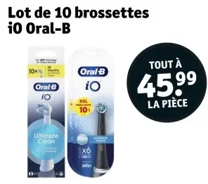 Offre: Lot de 10 brossettes iO