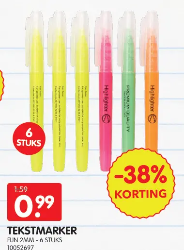 Promotie: Tekstmarker