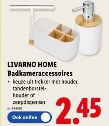 Promotie: Badkameraccessoires