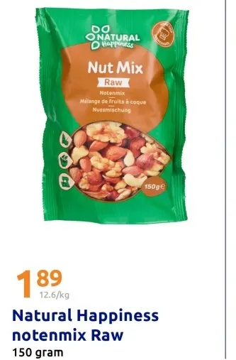 Promotie: notenmix Raw