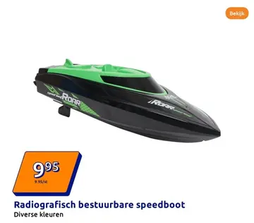 Aanbieding: Radiografisch bestuurbare speedboot