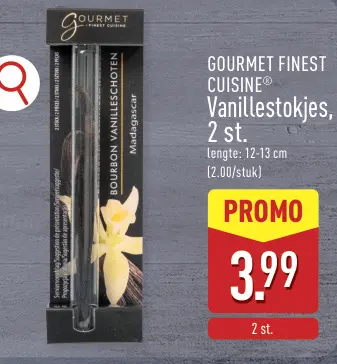 Promotie: Vanillestokjes