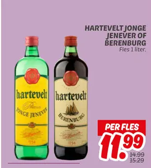Aanbieding: HARTEVELT JONGE JENEVER OF BERENBURG