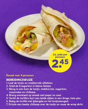 Aanbieding: Wraps