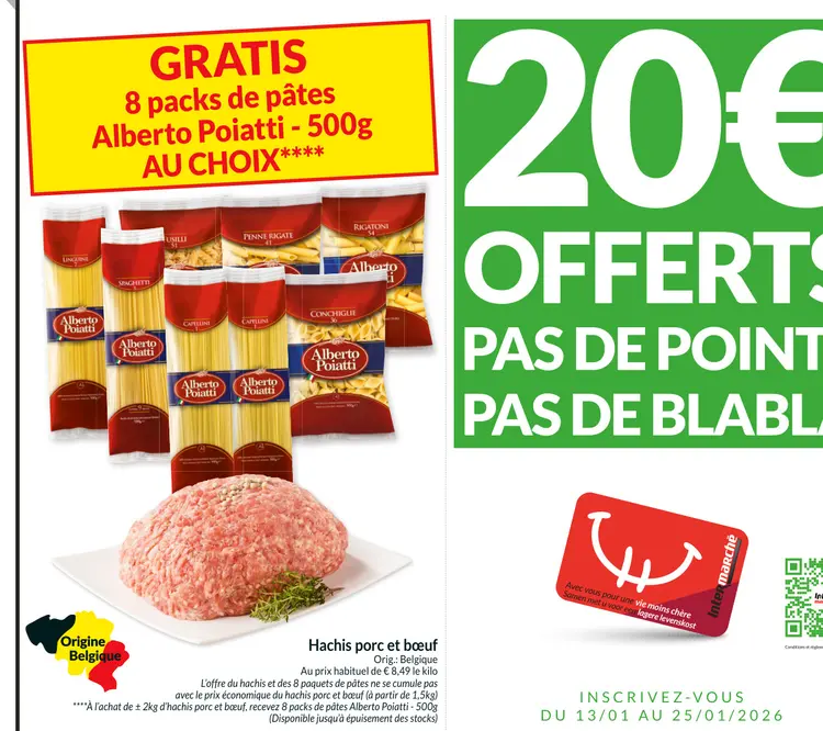 Offre: Hachis porc et bœuf