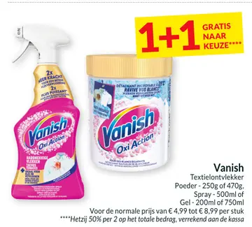 Aanbieding: Textielontvlekker