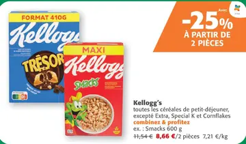 Offre: Kellogg's