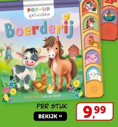 Aanbieding: POP-UP geluiden Boerderij