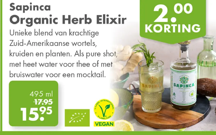 Aanbieding: Organic Herb Elixir