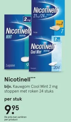 Aanbieding: Nicotinell