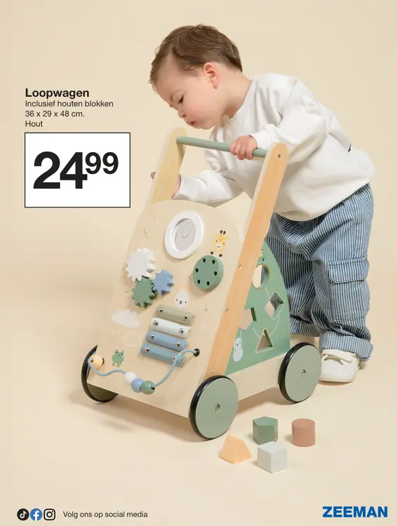 Promotie: Loopwagen