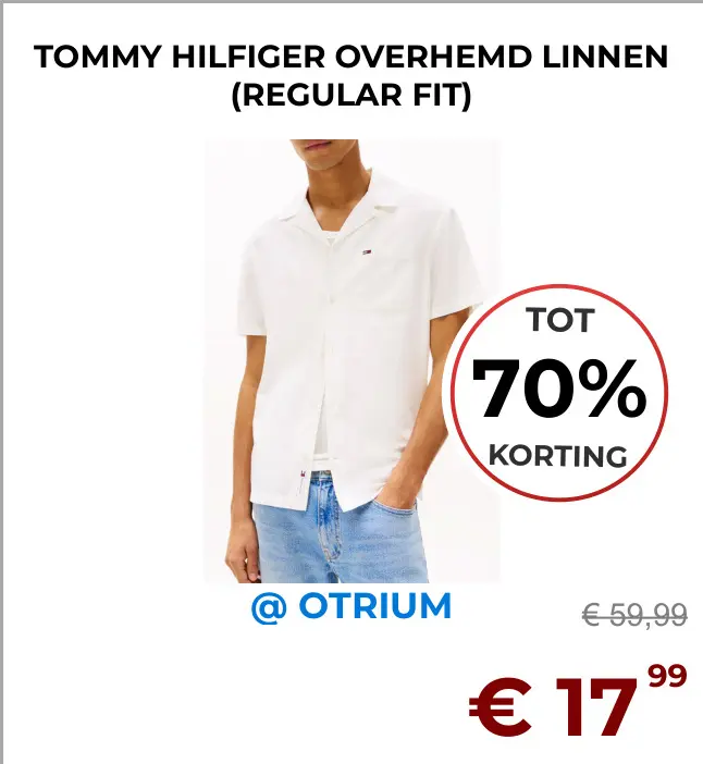 Aanbieding: Overhemd linnen