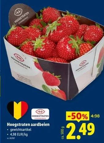 Promotie: Hoogstraten aardbeien