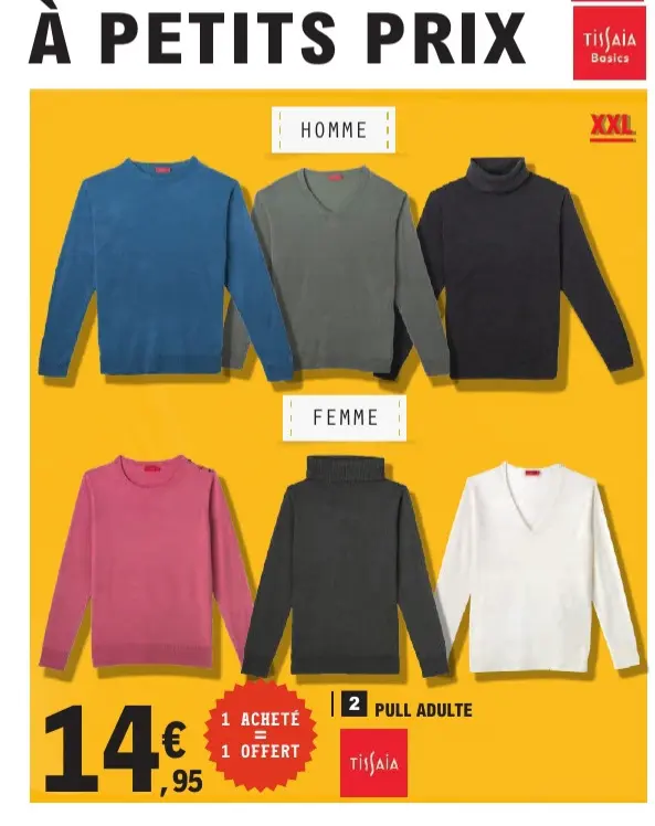 Aanbieding: Pull Adulte