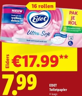 Aanbieding: Toiletpapier