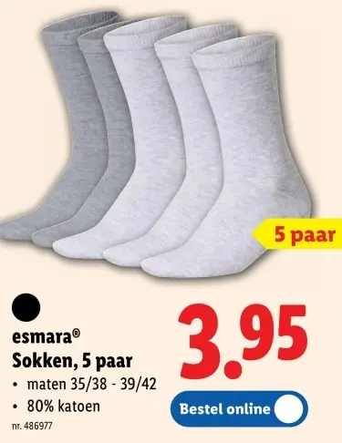 Promotie: Sokken
